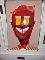 heineken Charlie emaille, Verzamelen, Merken en Reclamevoorwerpen, Ophalen of Verzenden, Gebruikt