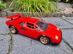 Lamborghini Countach 5000 S 1:18, Ophalen of Verzenden, Zo goed als nieuw, Bburago