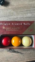 Nette super Aramith tournament biljartballen, Sport en Fitness, Biljarten en Poolen, Ophalen of Verzenden, Zo goed als nieuw, Keu of Ballen