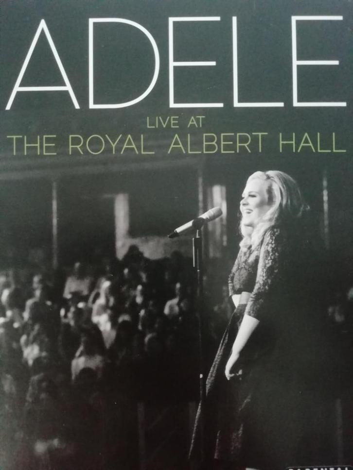 adele - live at the royal albert hall( dvd en cd en boekje), Cd's en Dvd's, Dvd's | Muziek en Concerten, Zo goed als nieuw, Alle leeftijden