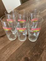 6 Gulpener bierglazen, Ophalen of Verzenden, Zo goed als nieuw, Bierglas