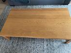 Eiken salontafel, Huis en Inrichting, Tafels | Salontafels, 100 tot 150 cm, Eikenhout, Zo goed als nieuw, Modern