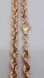 gouden rope ketting 14kt 70cm, Nieuw, Goud, Goud, Ophalen of Verzenden