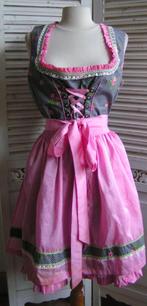 tiroler dirndl jurk en schort maat 44 nr QQ 264, Kleding | Dames, Carnaval, Verzenden, Maat 42/44 (L), Zo goed als nieuw