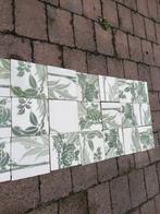 40 st Prachtige mix antieke wandtegels zachtgroen 195x45cm
