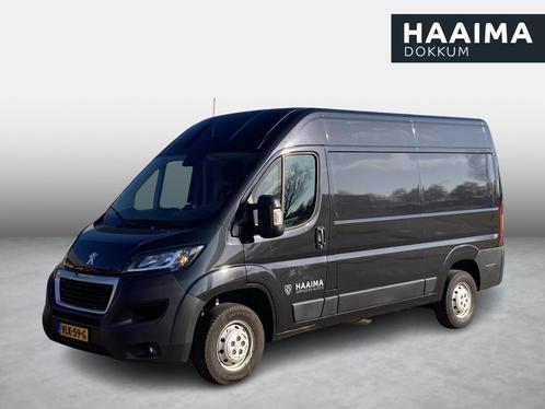 Peugeot Boxer 335 2.2 BlueHDi 165 L2H2 Asphalt | Trekhaak |, Auto's, Bestelauto's, Bedrijf, Te koop, ABS, Achteruitrijcamera, Airconditioning