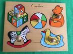 2 Leuke baby/peuter puzzels, Ophalen of Verzenden, Minder dan 10 stukjes, Zo goed als nieuw, 6 maanden tot 2 jaar