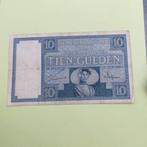 10 gulden biljet Zeeuws Meisje uit 1927 in ZF, Ophalen of Verzenden, 10 gulden, Los biljet
