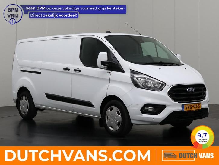 Ford Transit Custom 2.0TDCI 130PK Lang Business | Navigatie, Auto's, Bestelauto's, Te koop, ABS, Achteruitrijcamera, Airconditioning