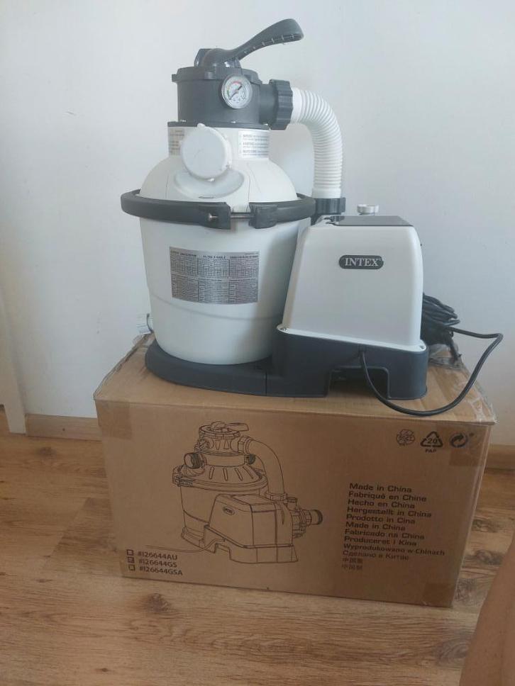 INTEX ZANDFILTERPOMP SX1500, Tuin en Terras, Zwembad-toebehoren, Zo goed als nieuw, Zwembadpomp, Verzenden