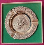 Antieke verzilverde asbak, Antiek en Kunst, Ophalen of Verzenden