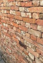 Grote pallet vol kloostermoppen, metselstenen. 400 jaar oud., Doe-het-zelf en Verbouw, Metselstenen, Ophalen, Zo goed als nieuw