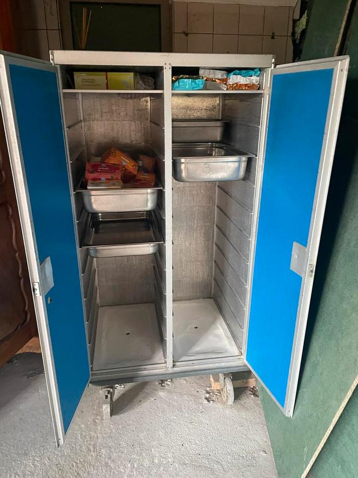 KLM Thermo Rolcontainer Voedselwagen - Dubbel, Diversen, Levensmiddelen, Ophalen