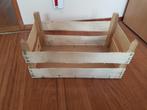 opberg kratje hout 2 stuks, Huis en Inrichting, Woonaccessoires | Kisten, Ophalen, Minder dan 50 cm, Gebruikt, 50 tot 100 cm