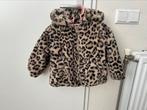 Winter donsjasje fluffy van de Zara mt 86 18mnd leopard, Gebruikt, Meisje, Ophalen of Verzenden, Jasje