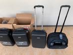 4x vliegtuigkoffer handbagage 55 x 35 x 20 - nieuw/gebruikt, Ophalen, 50 tot 60 cm, Hard kunststof, Nieuw