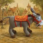 Ezeltje strekje knuffel Efteling, Ophalen of Verzenden, Zo goed als nieuw, Overige typen