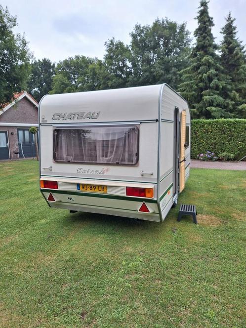 Chateau la car 400  trophee, Caravans en Kamperen, Caravans, Particulier, tot en met 4, 500 - 750 kg, Standaardzit, Chateau, Kachel