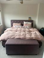 Gratis boxspring, Ophalen, Gebruikt, Tweepersoons, 180 cm