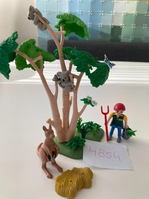 Playmobil 4854 Koala Boom met Kangoeroe, Kinderen en Baby's, Speelgoed | Playmobil, Gebruikt, Complete set, Ophalen of Verzenden