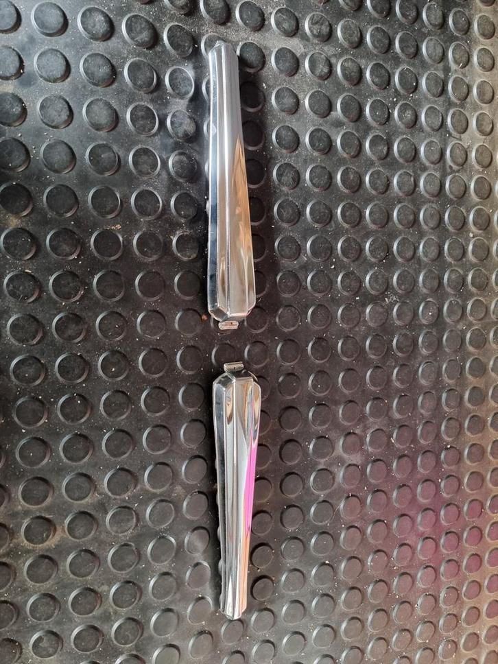 Magneet Commodore Chrome Sierkappen voor Zijkappen, Fietsen en Brommers, Brommeronderdelen | Oldtimers, Gebruikt, Overige merken