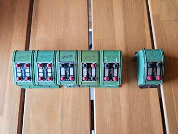 5 Fleischmann schakelkastjes. beschikbaar voor biedingen