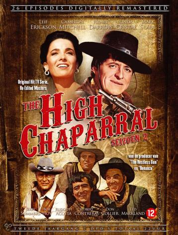 High Chaparral seizoen 2, Sealed Ned. Ondert. 7 dvd box beschikbaar voor biedingen