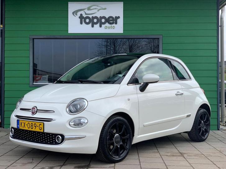Fiat 500 0.9 TwinAir Turbo Lounge | Pano.Dak | Navi | LED |, Auto's, Fiat, Bedrijf, Te koop, ABS, Airbags, Airconditioning, Bluetooth