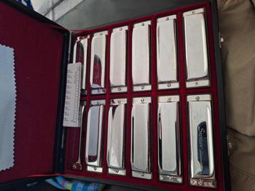12 noten blues Harmonica's in MINT conditie beschikbaar voor biedingen
