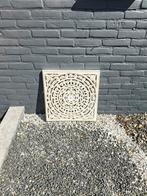 Wandpaneel houten snijwerk, Tuin en Terras, Ophalen, Zo goed als nieuw