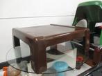 space age jaren 70 design bruin kunststof salon tafel retro, Ophalen