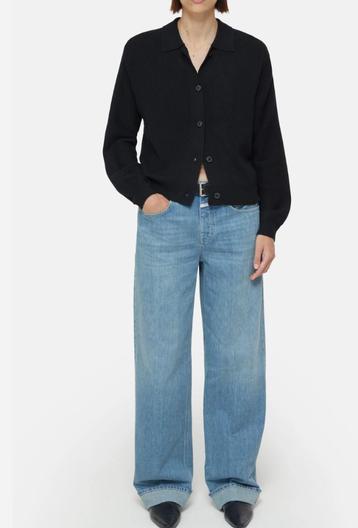 CLOSED prachtig zwart polo vest wol/cashmere mt M beschikbaar voor biedingen
