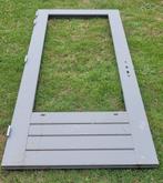 Ongebruikte hardhouten buitendeur met 3-puntssluiting, Doe-het-zelf en Verbouw, Ophalen, 80 tot 100 cm, 215 cm of meer, Glas