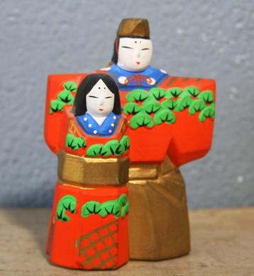 Japanse aardewerk bel pop Dorei