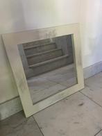 Spiegel white wash 50x50 cm, Ophalen of Verzenden, Vierkant, 50 tot 75 cm, Minder dan 100 cm