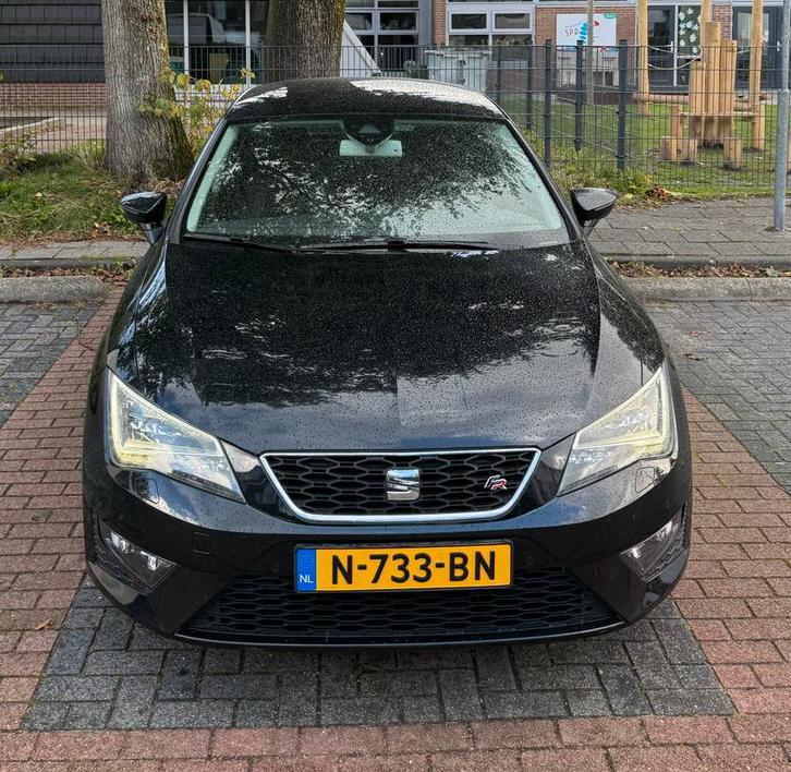 Seat Leon 1.8 TSI 132KW/180PK Dsg-7 2014 Zwart, Auto's, Seat, Particulier, Leon, Benzine, B, Hatchback, Automaat, Geïmporteerd