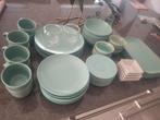 Mintgroen servies, Huis en Inrichting, Keuken | Servies, Ophalen, Gebruikt, Effen, Aardewerk