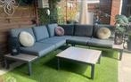 Prachtige Aluminium Loungeset Tuinset van Le Sud, Tuin en Terras, Tuinsets en Loungesets, Ophalen, Zo goed als nieuw, Aluminium