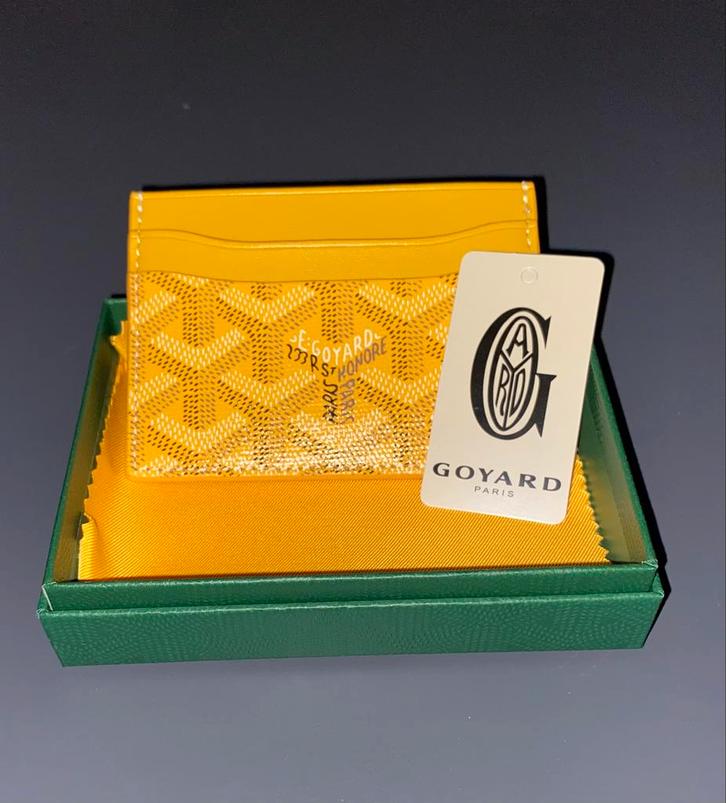 Goyard wallet, Sieraden, Tassen en Uiterlijk, Portemonnees, Nieuw, Geel, Ophalen of Verzenden