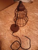Industriele hanglamp roestbruin Light & Living, Ophalen of Verzenden, Zo goed als nieuw, Minder dan 50 cm