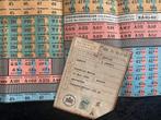 Distributie stamkaart met bonnen Amsterdam, Verzamelen, Militaria | Tweede Wereldoorlog, Ophalen of Verzenden