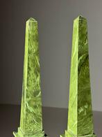 2x Faux Marbre Obelisk hout, Ophalen