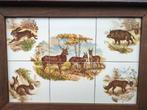 Wandtegels decoratief hert, Antiek en Kunst, Ophalen of Verzenden