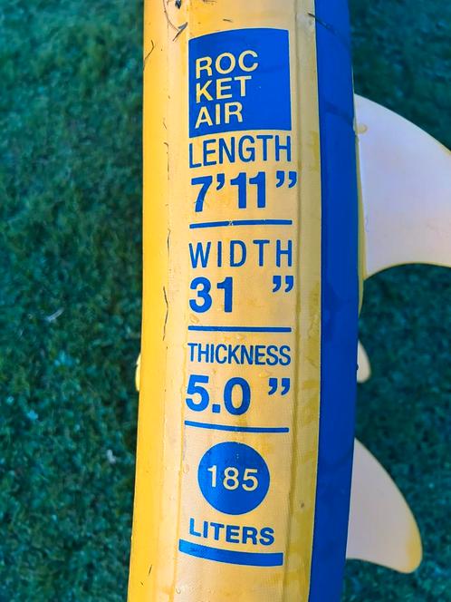 F-one Rocket air 7’11” 185ltr, Watersport en Boten, Wingsurfen, Zo goed als nieuw, Wingsurf-board, Ophalen