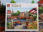 King puzzel city collection amsterdam 1000 st, Ophalen of Verzenden, 500 t/m 1500 stukjes, Zo goed als nieuw