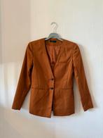 Modström oranje roestbruin blazer colbert jasje Maat S, Oranje, Ophalen of Verzenden, Zo goed als nieuw, Jasje