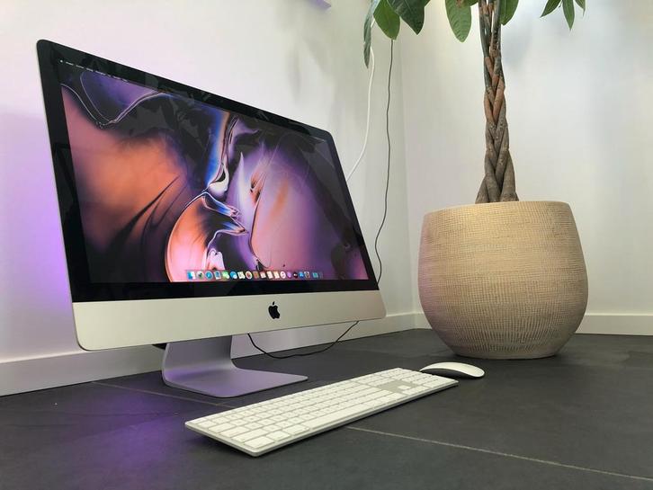 Apple iMac 27" > Slim | 3,4GHz Quad-Core | 500GB SSD + Doos!, Computers en Software, Apple Desktops, Zo goed als nieuw, iMac, SSD
