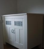 Leuke witte commode en ledikant, Kinderen en Baby's, Kinderkamer | Commodes en Kasten, Ophalen, Gebruikt, 50 tot 70 cm, 75 tot 100 cm