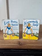 Vintage karnemelk zeep 2x zeldzaam, Ophalen of Verzenden, Verpakking