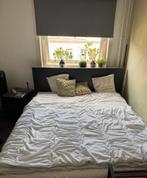 Tweepersoonsbed 160x200, Ophalen, Gebruikt, Zwart, Tweepersoons